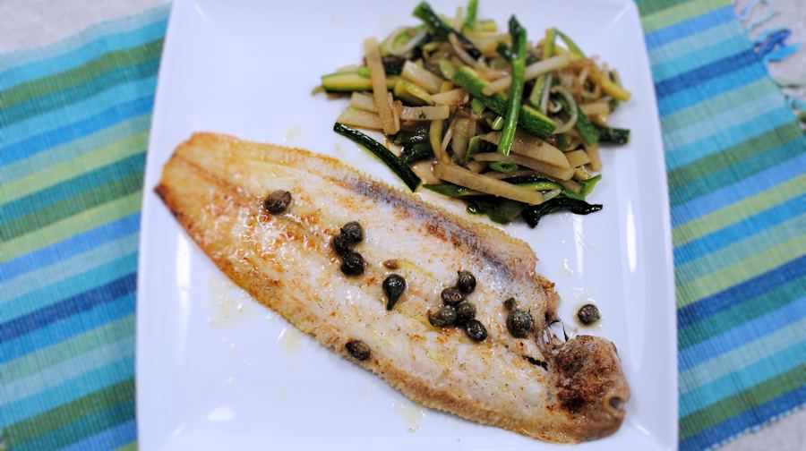 Grilled Dover Sole