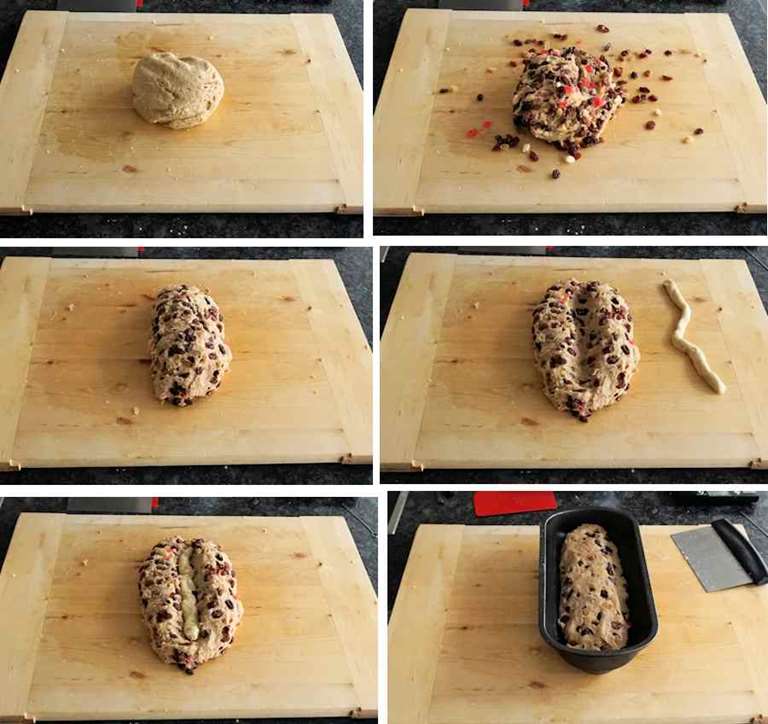 Butter Stollen With Nut And Fruit Filling | Recipe | Cuisine Fiend