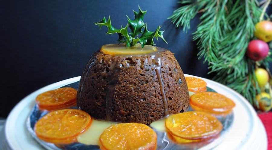Traditional Christmas pudding