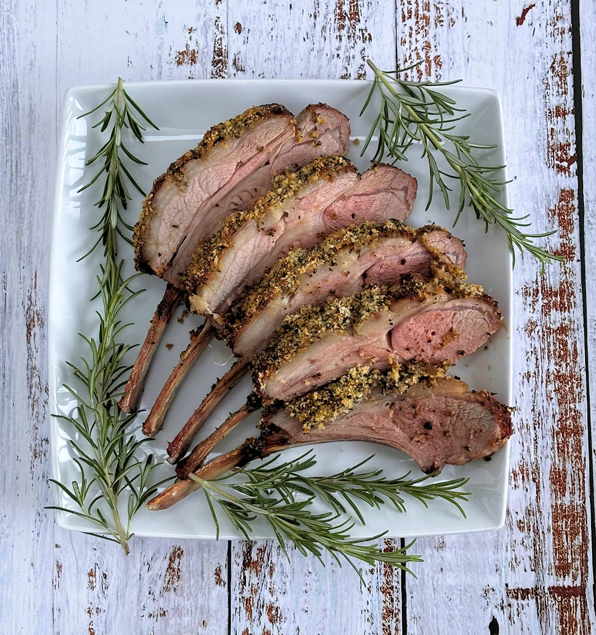 lamb rack in parmesan crust cuisinefiend.com