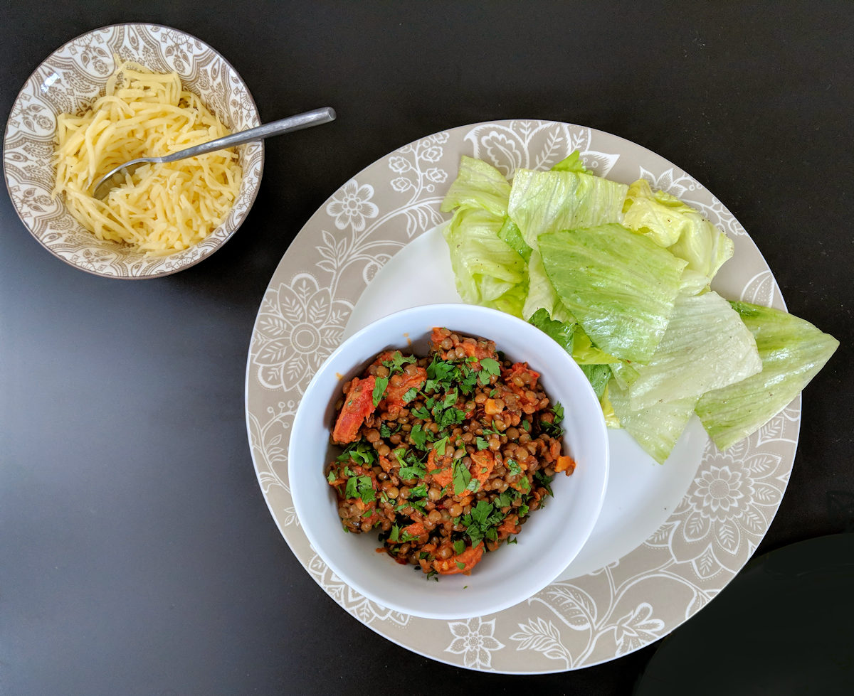 lentil and chorizo stew cuisinefiend.com