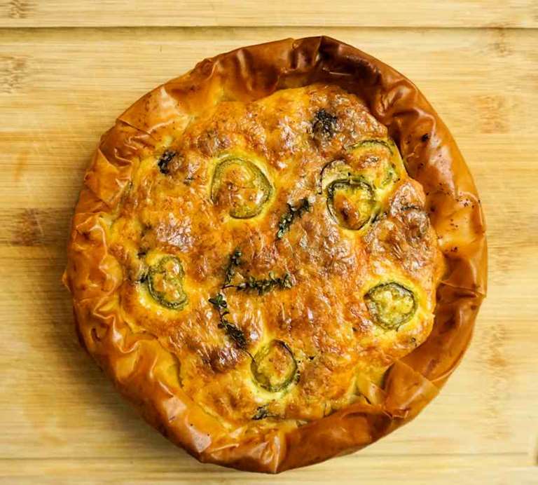 Mushroom And Fondue Filo Pie | Recipe | Cuisine Fiend