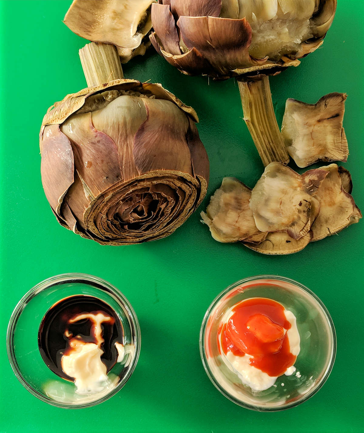 steamed globe artichokes cuisinefiend.com