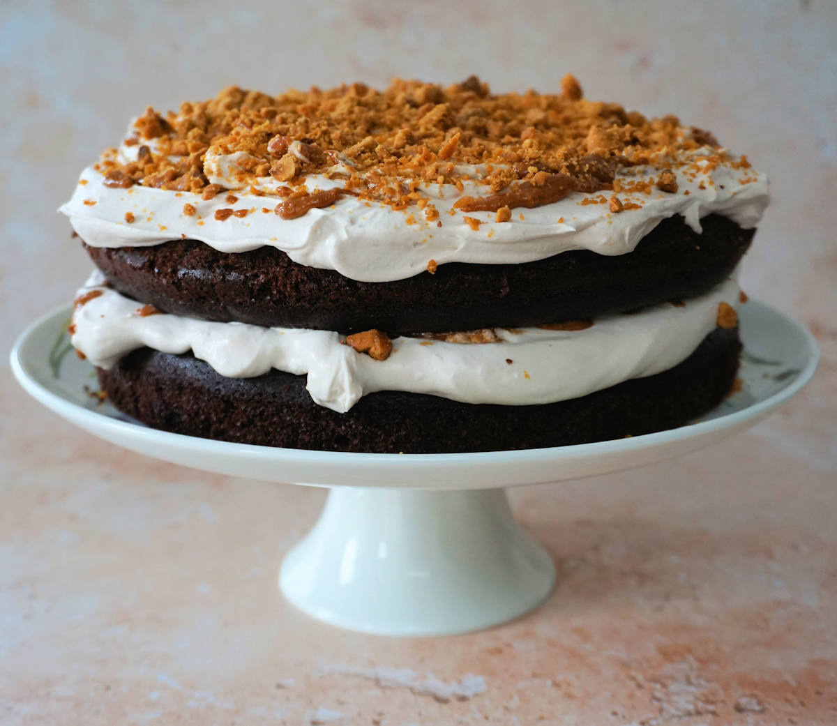 Chocolate Praline Cake - Flouring Kitchen